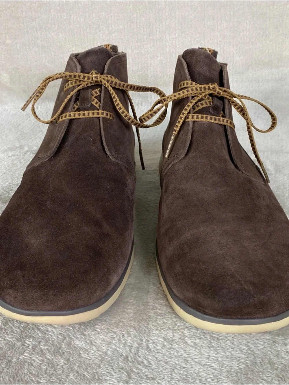 UGG Freamon Chukka Boots Mens Size 13 Brown Suede Waterproof Treadlite NEW